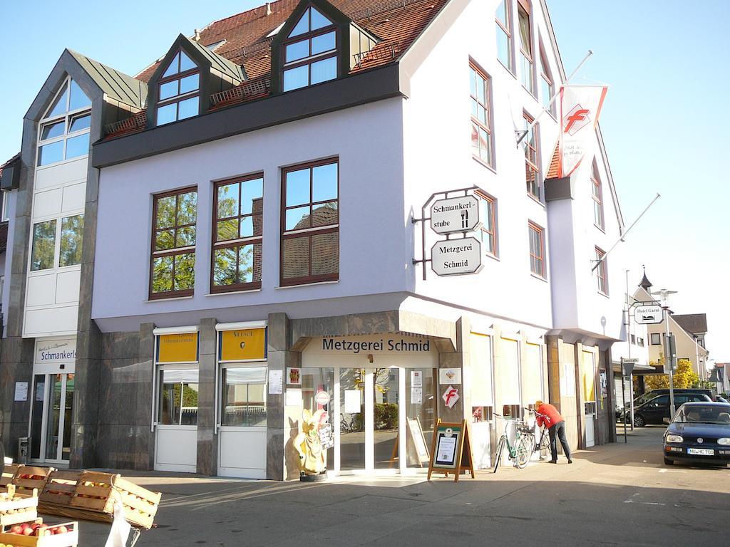 Hotel Garni Schmid Neu-Ulm Exteriör bild